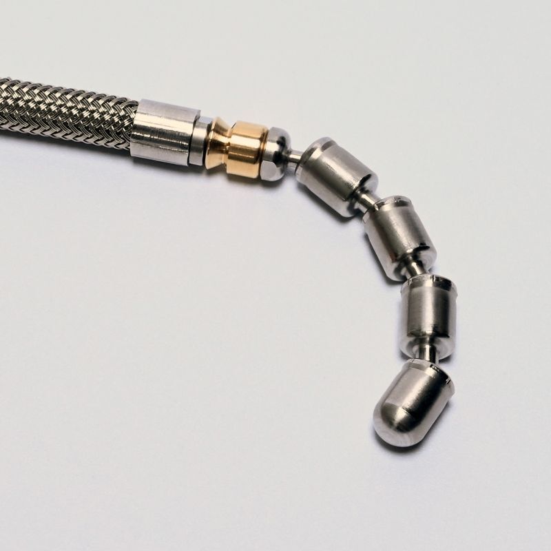 ステンレスワイヤーブレード 洗管ホース 内径4.0mm(1.2分)