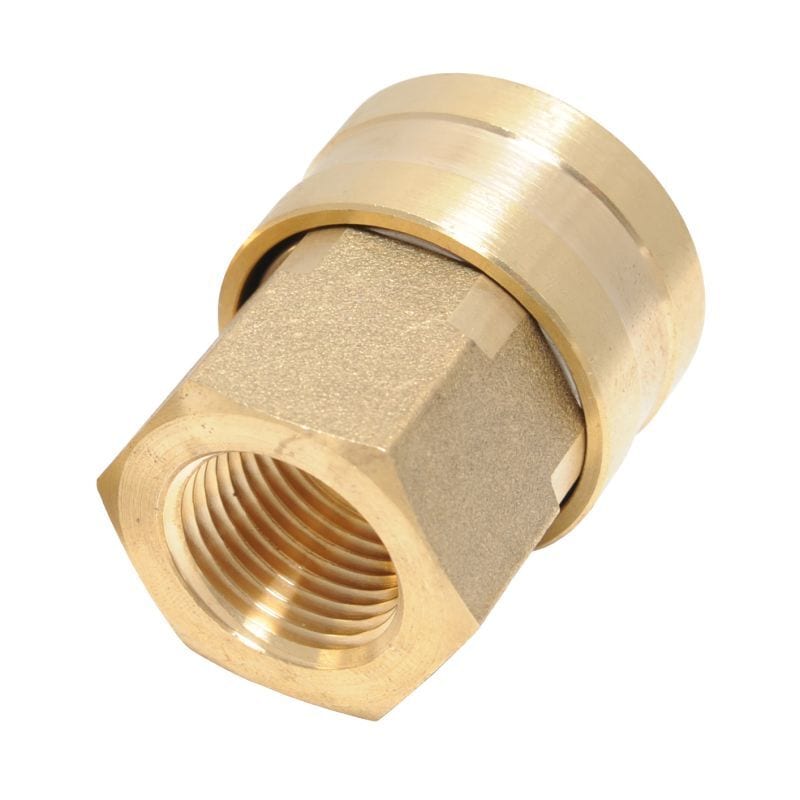 1/2ワンタッチカプラー 真鍮製 | 高圧洗浄部材,カプラ・継手・バルブ
