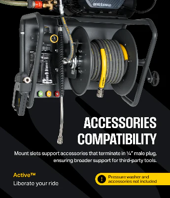 【10月上旬出荷予定分予約注文】Active Hose Reel Wall Mount System　ホースリール