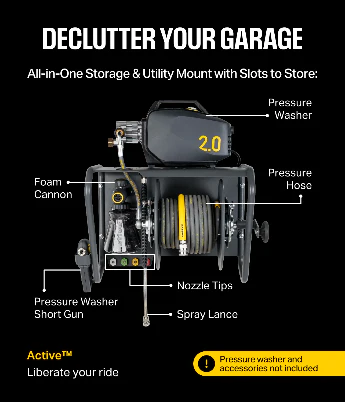【10月上旬出荷予定分予約注文】Active Hose Reel Wall Mount System　ホースリール