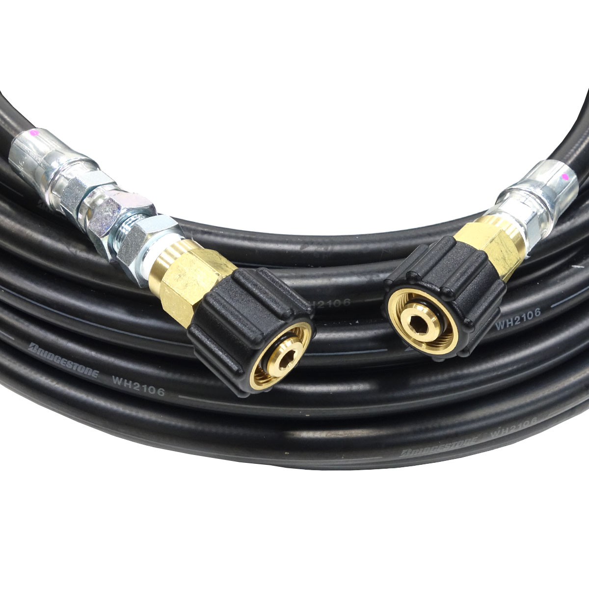 【温水ホース】高圧洗浄機ホース 3/8（3分） 蔵王産業（200V電気モーター式）等 対応 210K