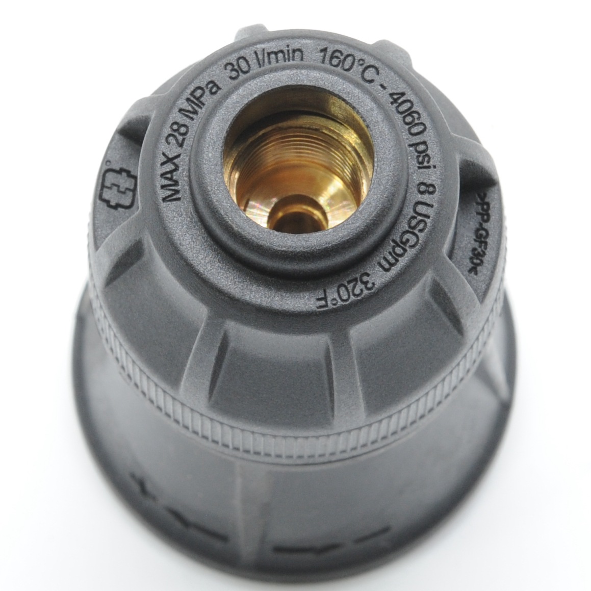 噴射圧力調整 アジャスタブルノズルカバー 予備Oリング付き