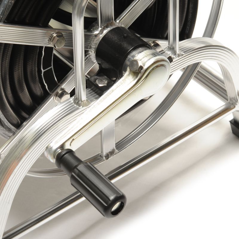 耐摩耗タフホース アルミリール巻 3分（3/8）蔵王産業・スーパー工業・ホンダ対応カプラー付き