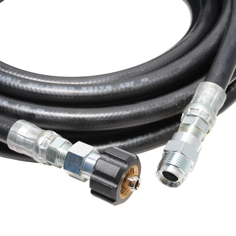 耐摩耗タフホース アルミリール巻 3分（3/8）蔵王産業・スーパー工業・ホンダ対応カプラー付き