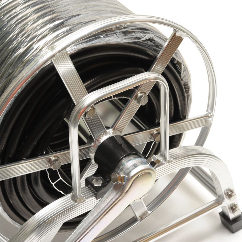 耐摩耗タフホース アルミリール巻 3分（3/8）蔵王産業・スーパー工業・ホンダ対応カプラー付き