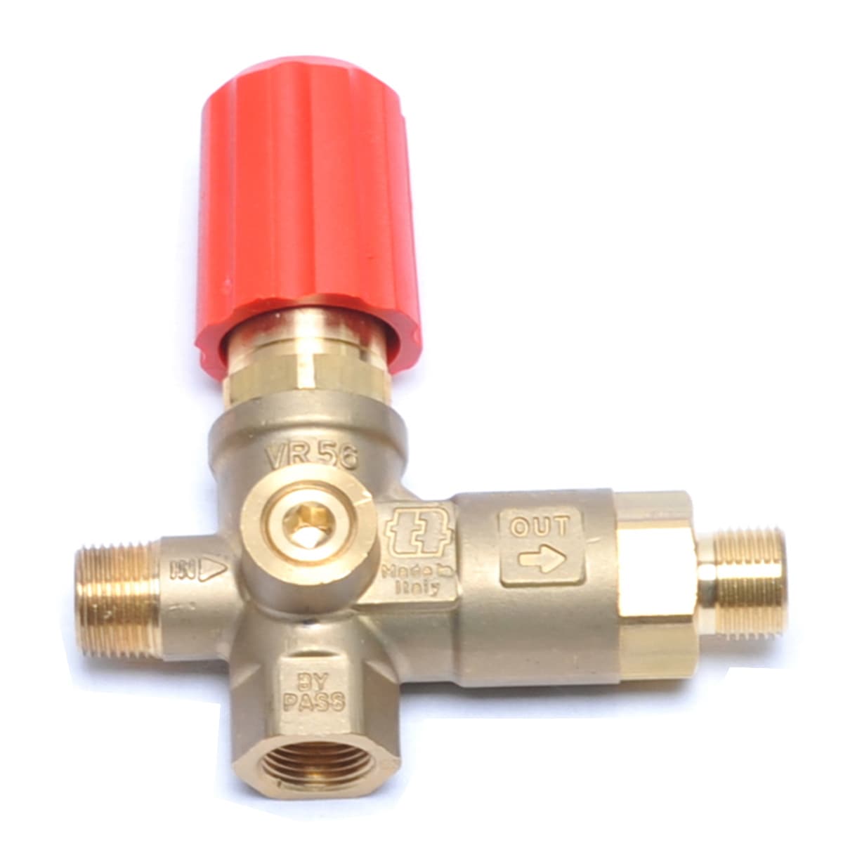 VR-56 (MV560) 高圧洗浄機アンローダバルブ 圧力計取付口付