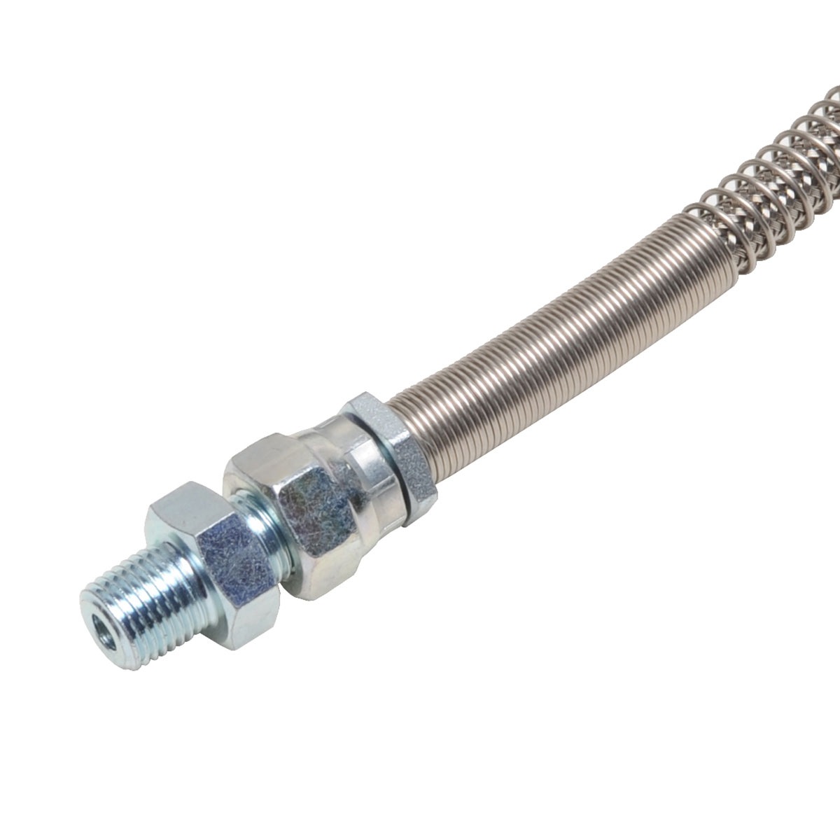 誘導スズラン付き ステンレスワイヤーブレード 洗管ホース 内径6.0mm