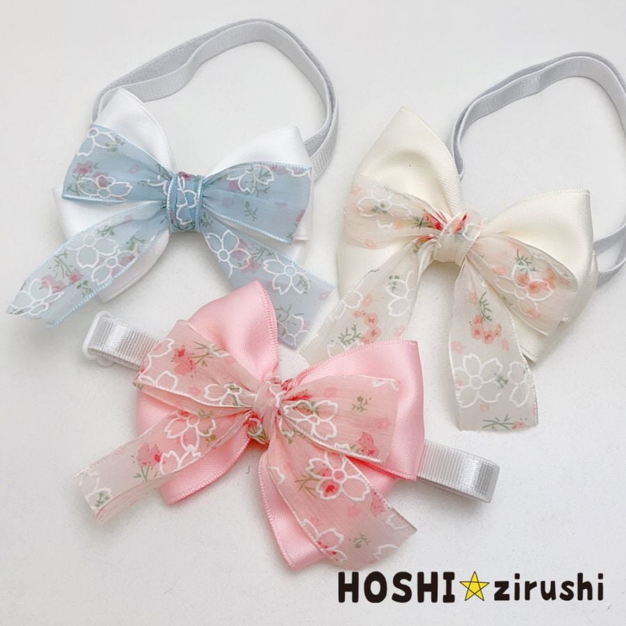 エレガントフラワーレースチョーカー【20個入り】 Pet choker Dog collar Pet ribbon Pet accessories