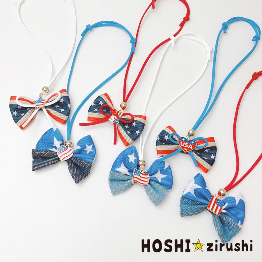 アメリカンペンダント【20個入り】 Pet choker Dog collar Pet ribbon Pet accessories pendant