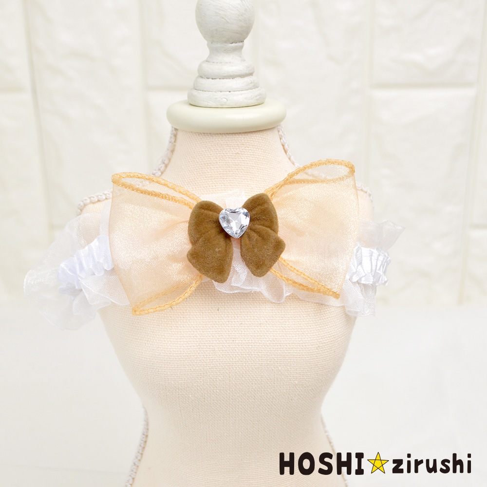 ちょこっとリボンチョーカー【20個入り】 Pet choker Dog collar Pet