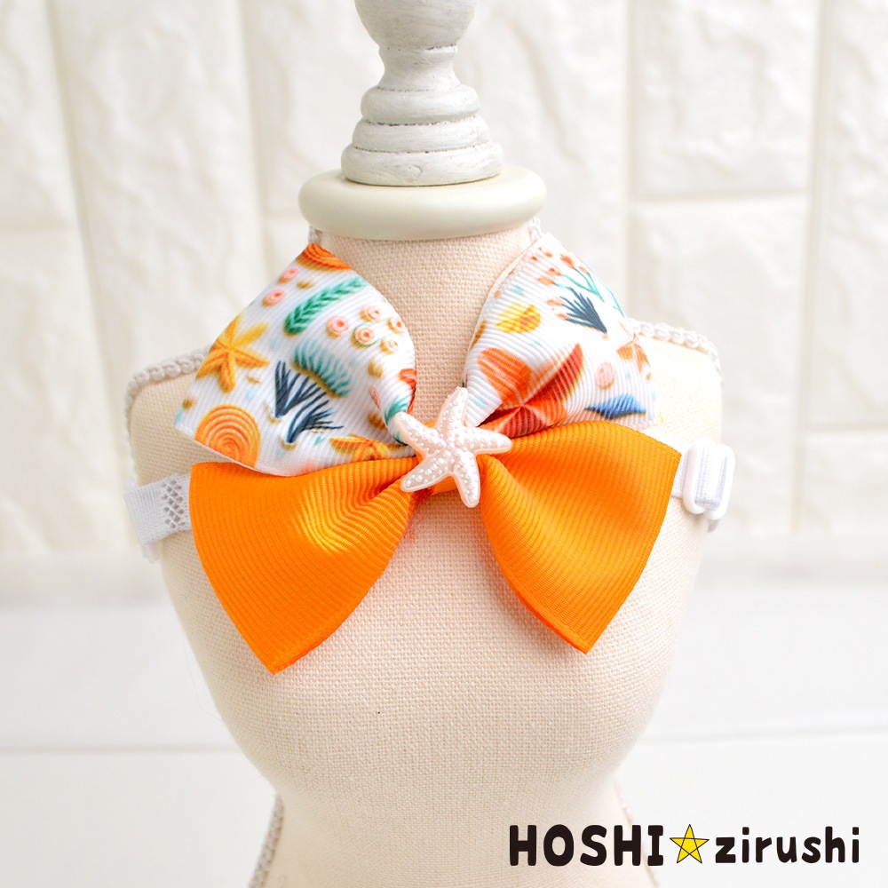 夏柄チョーカー【20個入り】 Pet choker Dog collar Pet ribbon