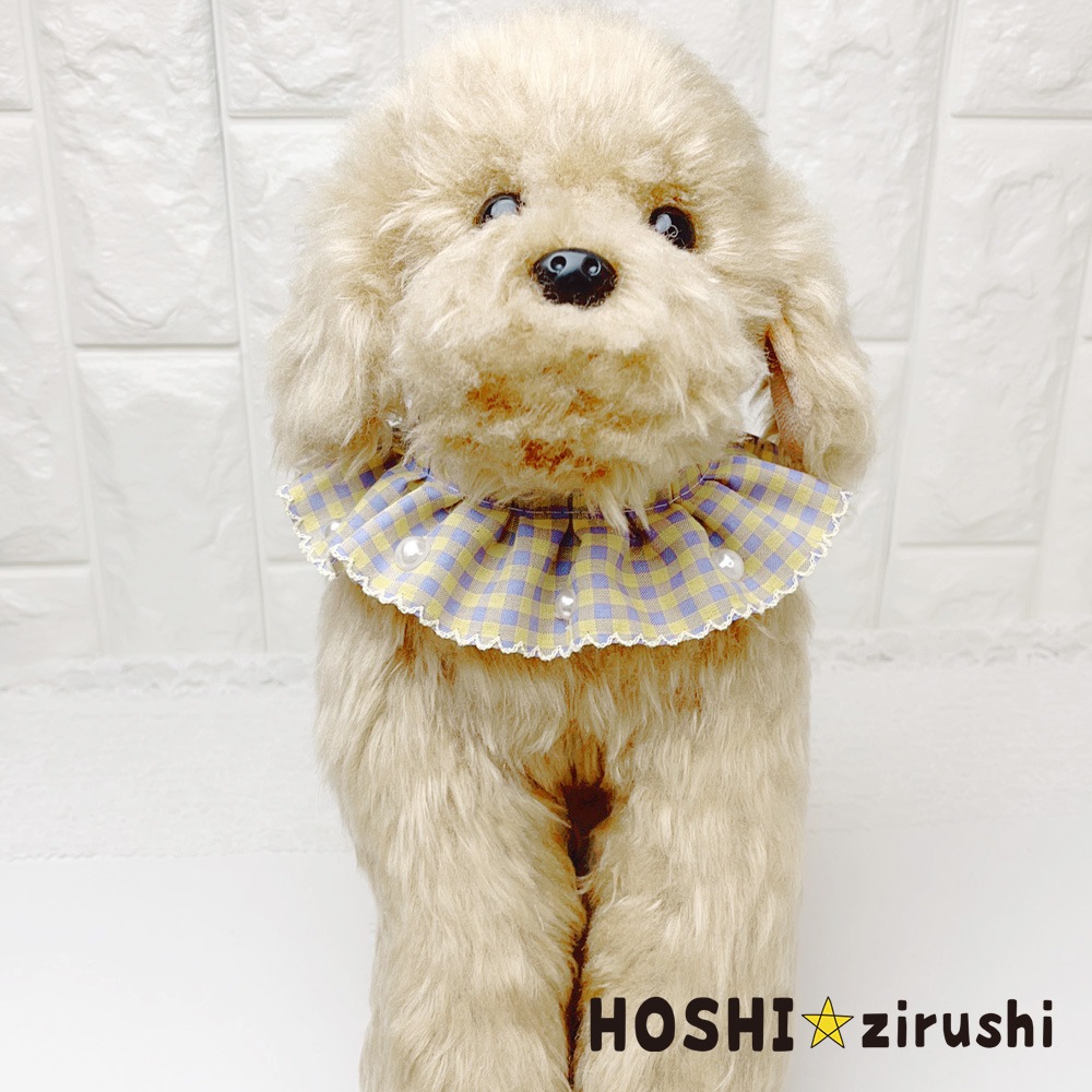 ギンガムパレット韓国風チョーカー【20枚入り】 Pet choker Dog collar