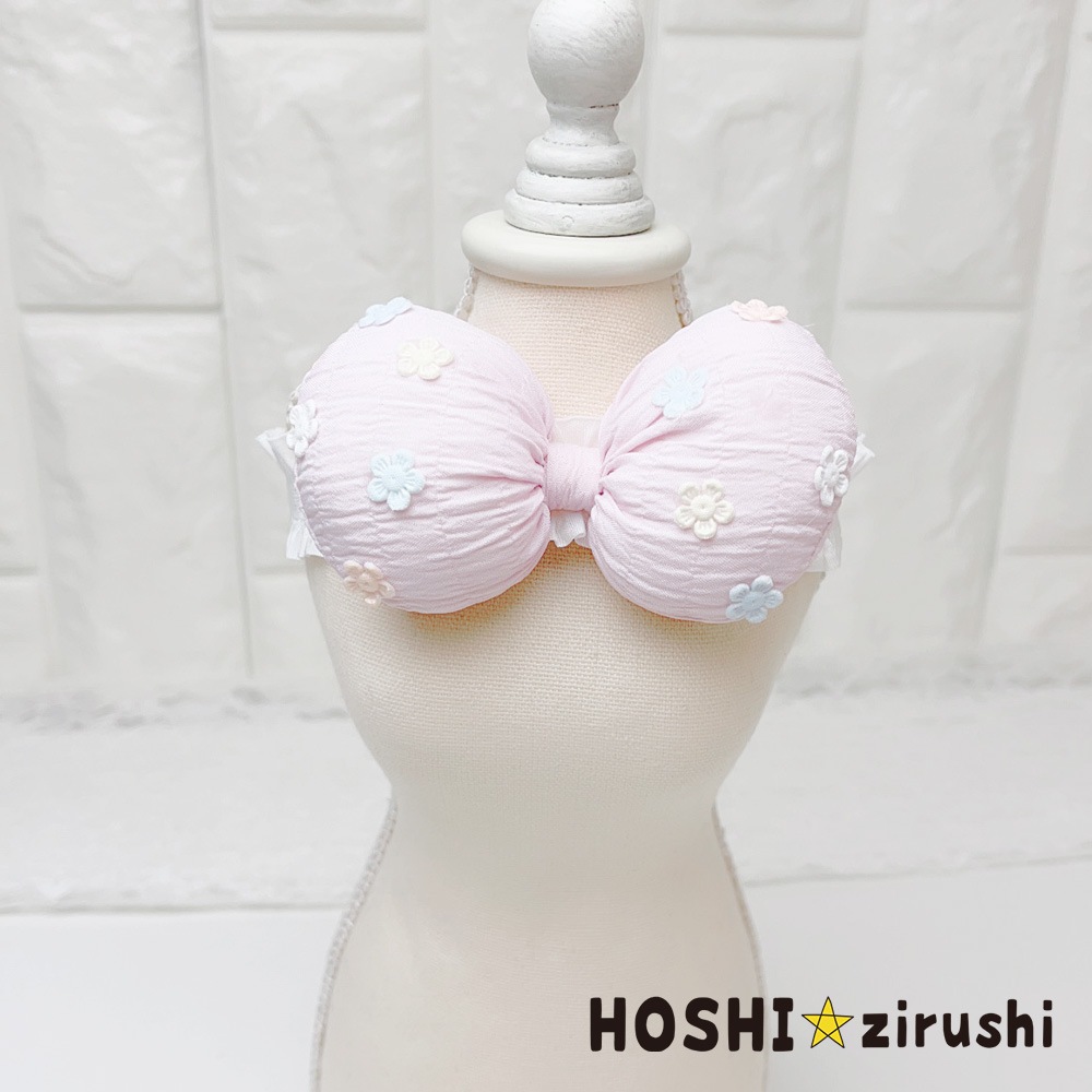 ふわころフラワーチョーカー【20個入り】 Pet choker Dog collar Pet ribbon Pet accessories
