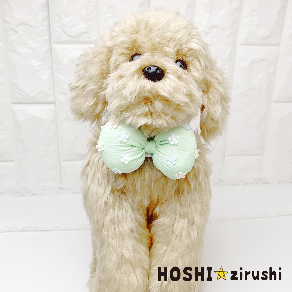 ふわころフラワーチョーカー【20個入り】 Pet choker Dog collar Pet ribbon Pet accessories