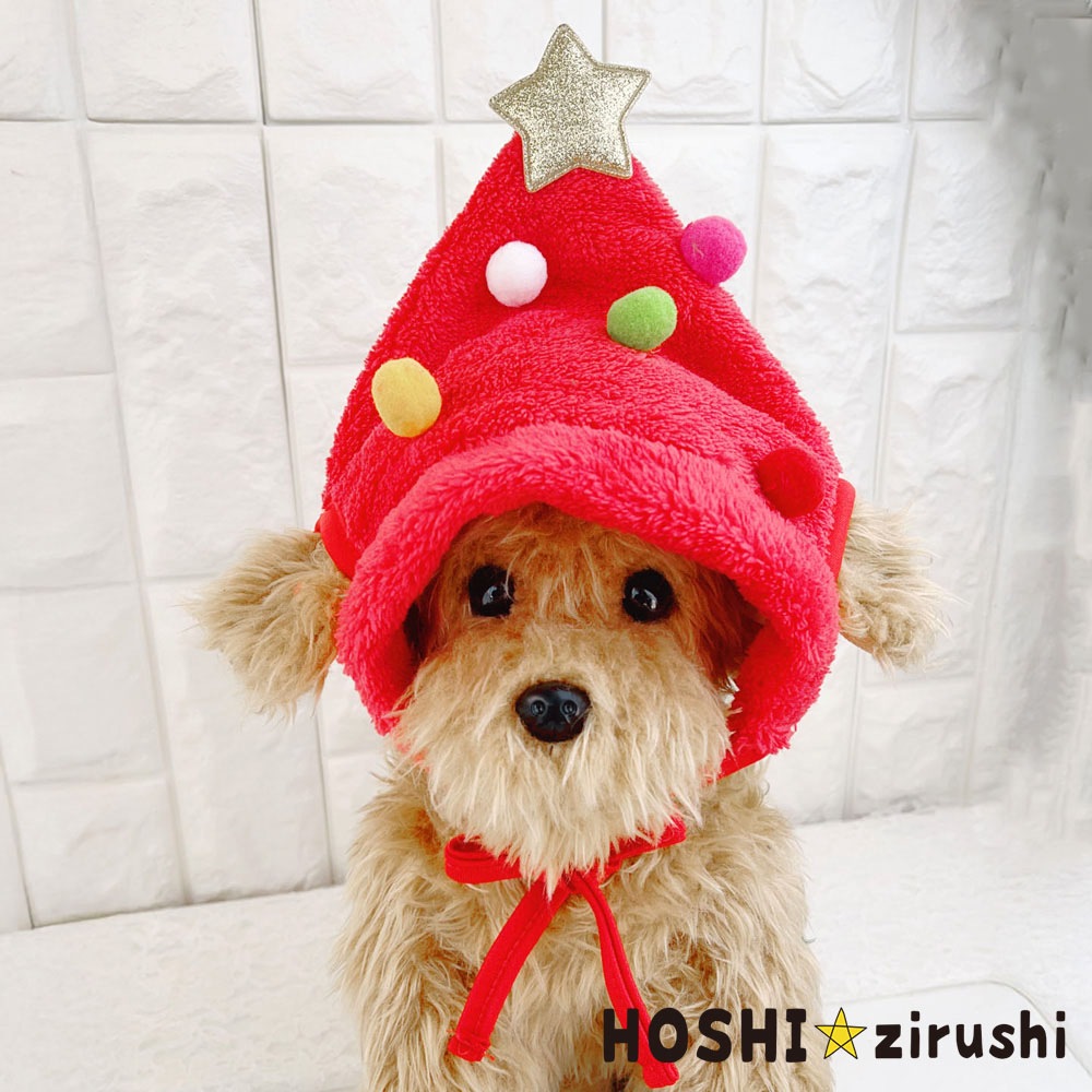 トリミングチョーカー　hoshi⭐︎ スターライトクリスマスチョーカー【10個入り】Pet choker Dog collar