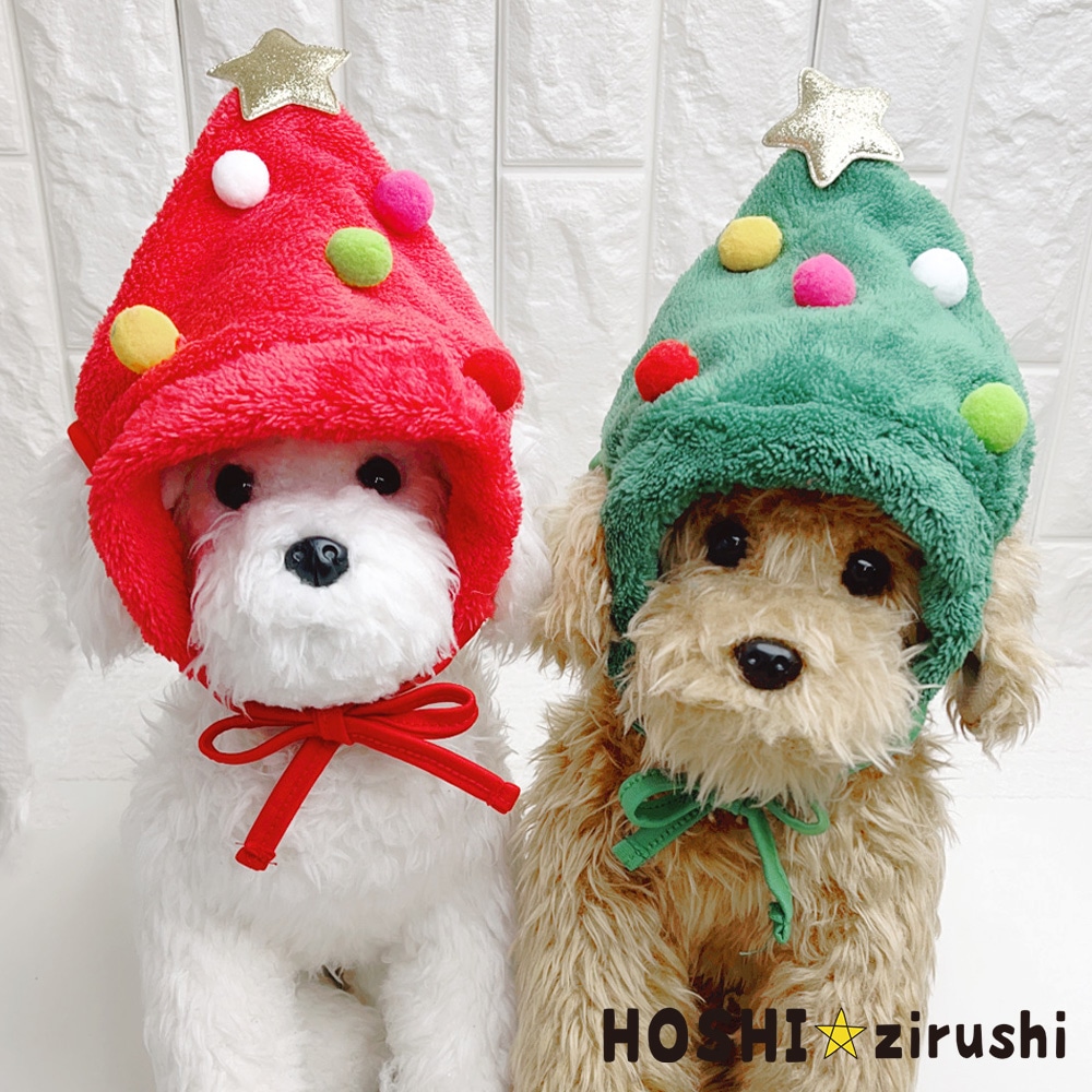 トリミングチョーカー　hoshi⭐︎ スターライトクリスマスチョーカー【10個入り】Pet choker Dog collar