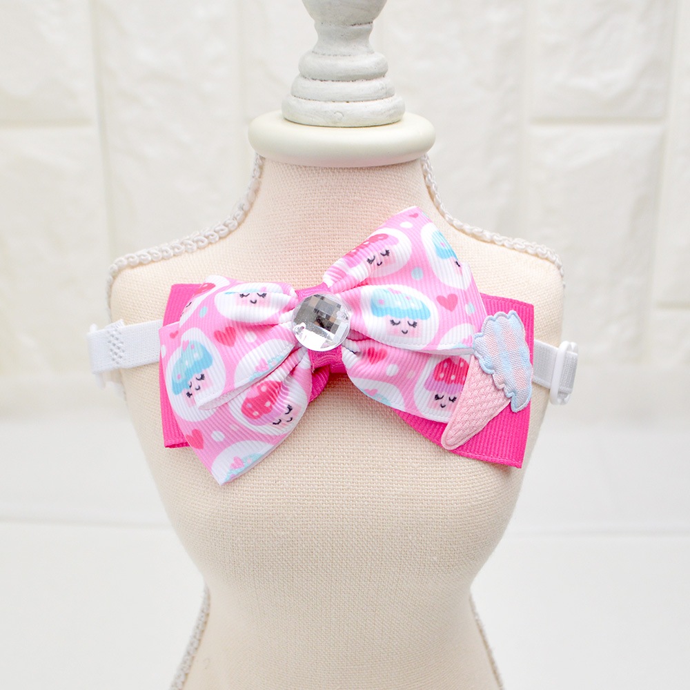 ポップなカラフルデザインチョーカー【20個入り】 Pet choker Dog collar Pet ribbon Pet accessories