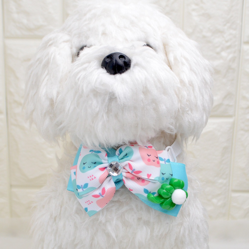 ポップなカラフルデザインチョーカー【20個入り】 Pet choker Dog collar Pet ribbon Pet accessories