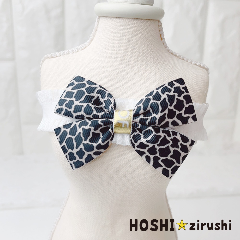 キリンリボンチョーカー【20個入り】 Pet choker Dog collar Pet ribbon Pet accessories