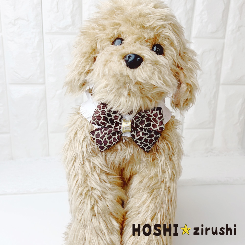 キリンリボンチョーカー【20個入り】 Pet choker Dog collar Pet