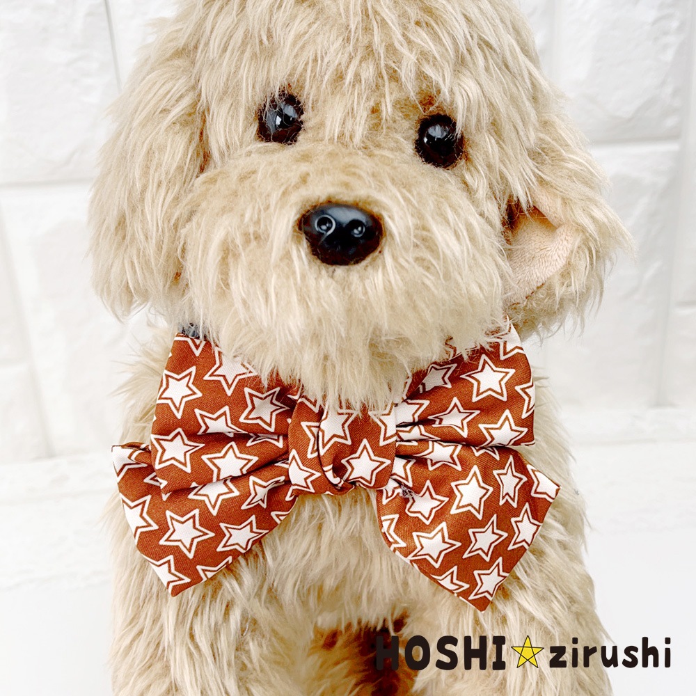 スターリボンチョーカー【20個入り】 Pet choker Dog collar Pet ribbon Pet accessories