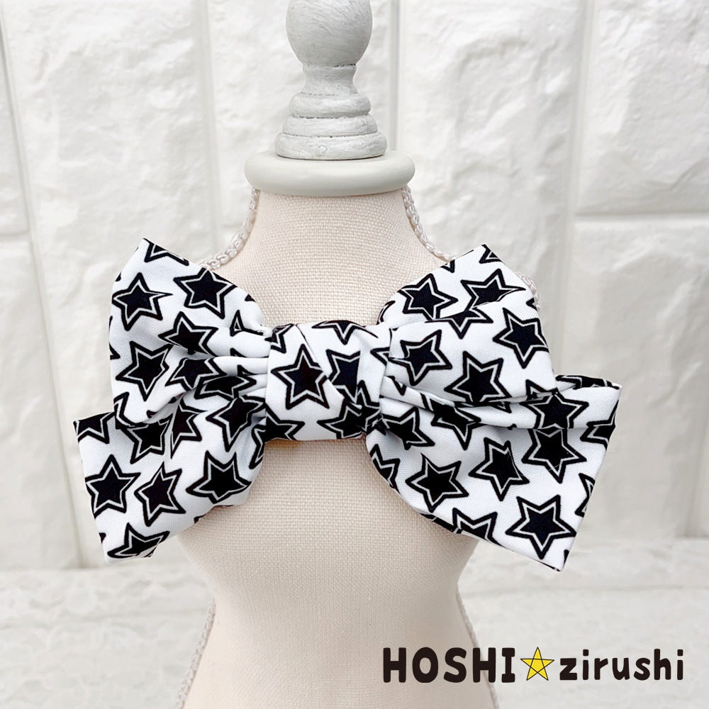 スターリボンチョーカー【20個入り】 Pet choker Dog collar Pet ribbon Pet accessories