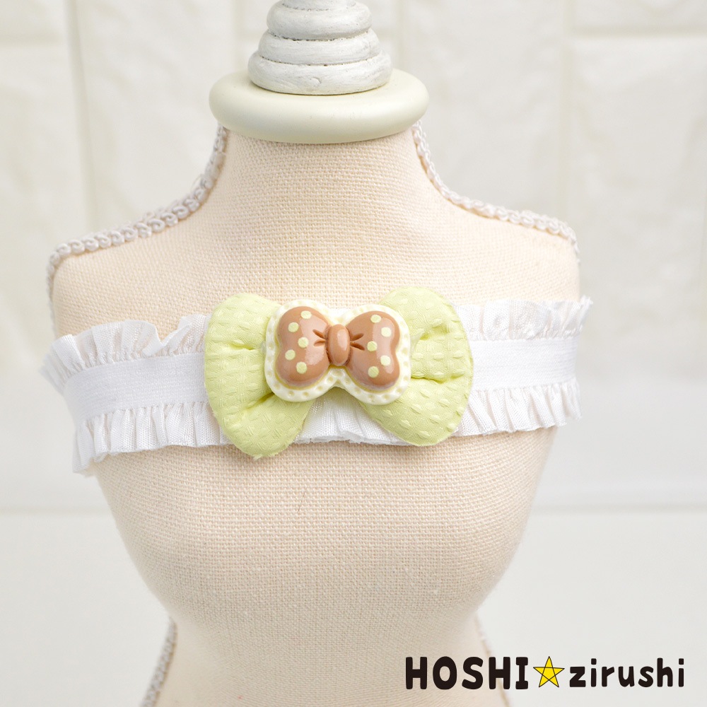 Sweetチョーカー【20個入り】 Pet choker Dog collar Pet ribbon Pet accessories