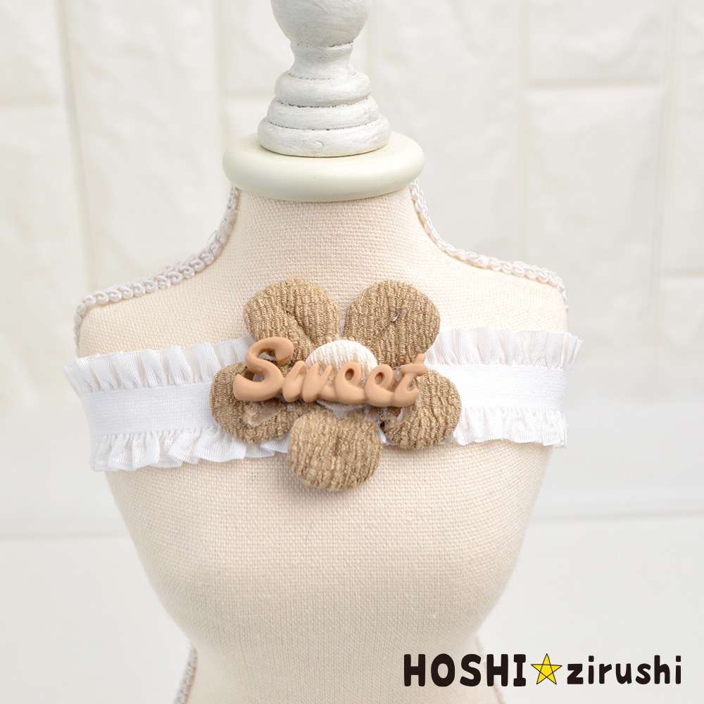 Sweetチョーカー【20個入り】 Pet choker Dog collar Pet ribbon Pet accessories