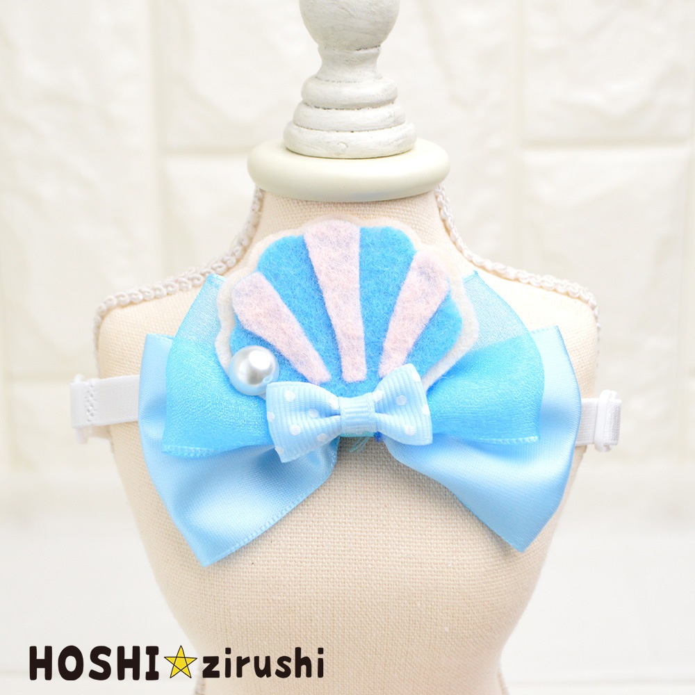 可愛いマーメードチョーカー【20個入り】 Pet choker Dog collar Pet ribbon Pet accessories