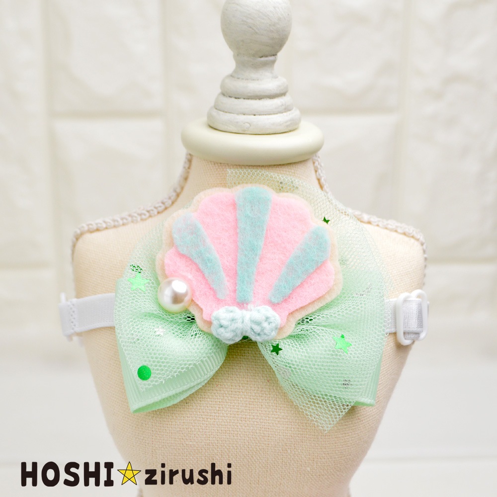 可愛いマーメードチョーカー【20個入り】 Pet choker Dog collar Pet ribbon Pet accessories