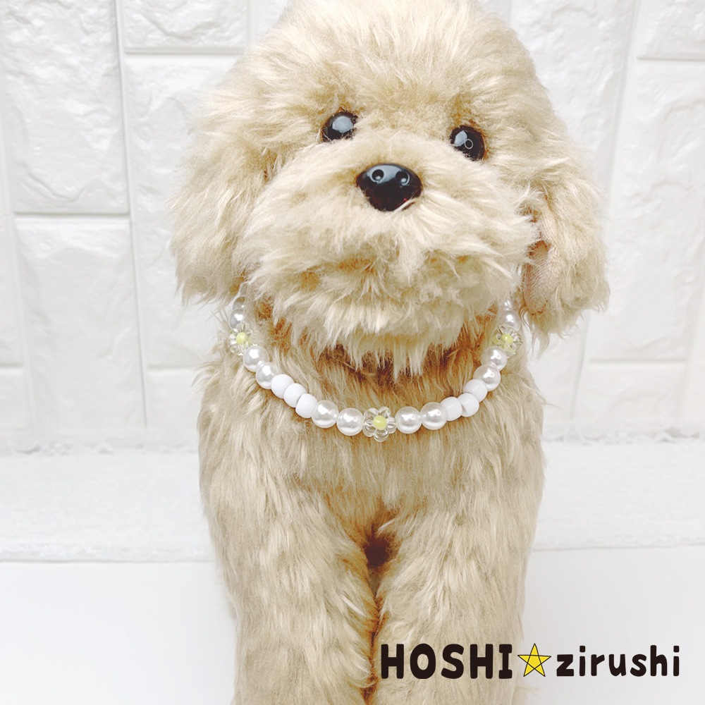 お花とパールのネックレス【20個入り】