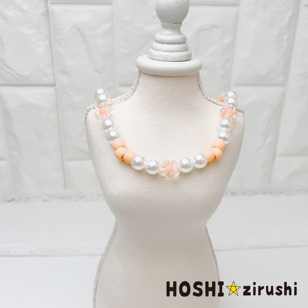 お花とパールのネックレス【20個入り】