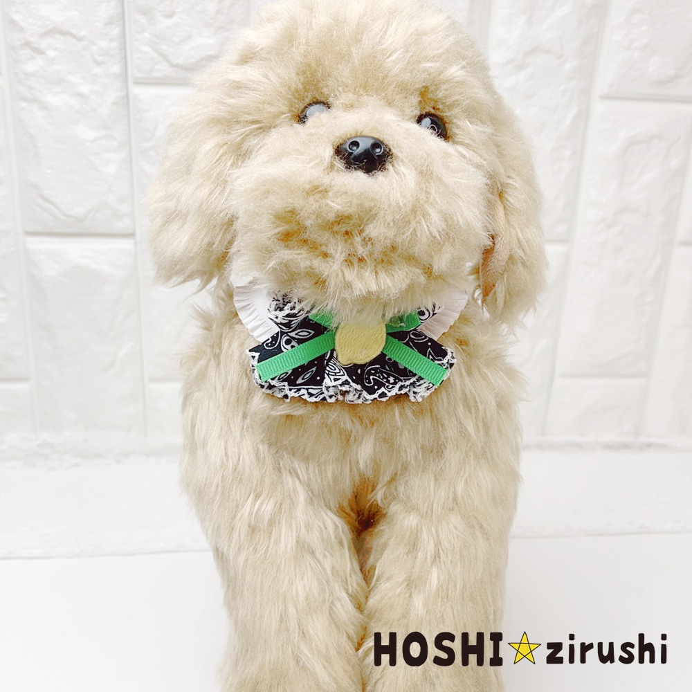 クシュっとペイズリーリボンチョーカー【20個入り】 Pet choker Dog collar Pet ribbon Pet accessories