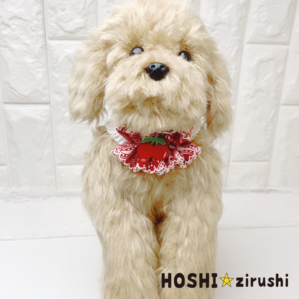 クシュっとペイズリーリボンチョーカー【20個入り】 Pet choker Dog collar Pet ribbon Pet accessories