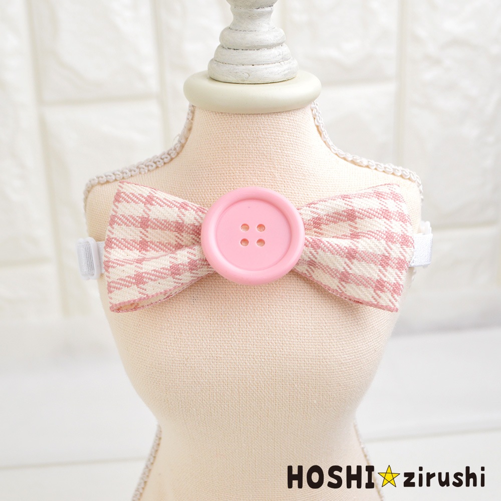 大きなボタンチョーカー【20個入り】 Pet choker Dog collar Pet ribbon Pet accessories