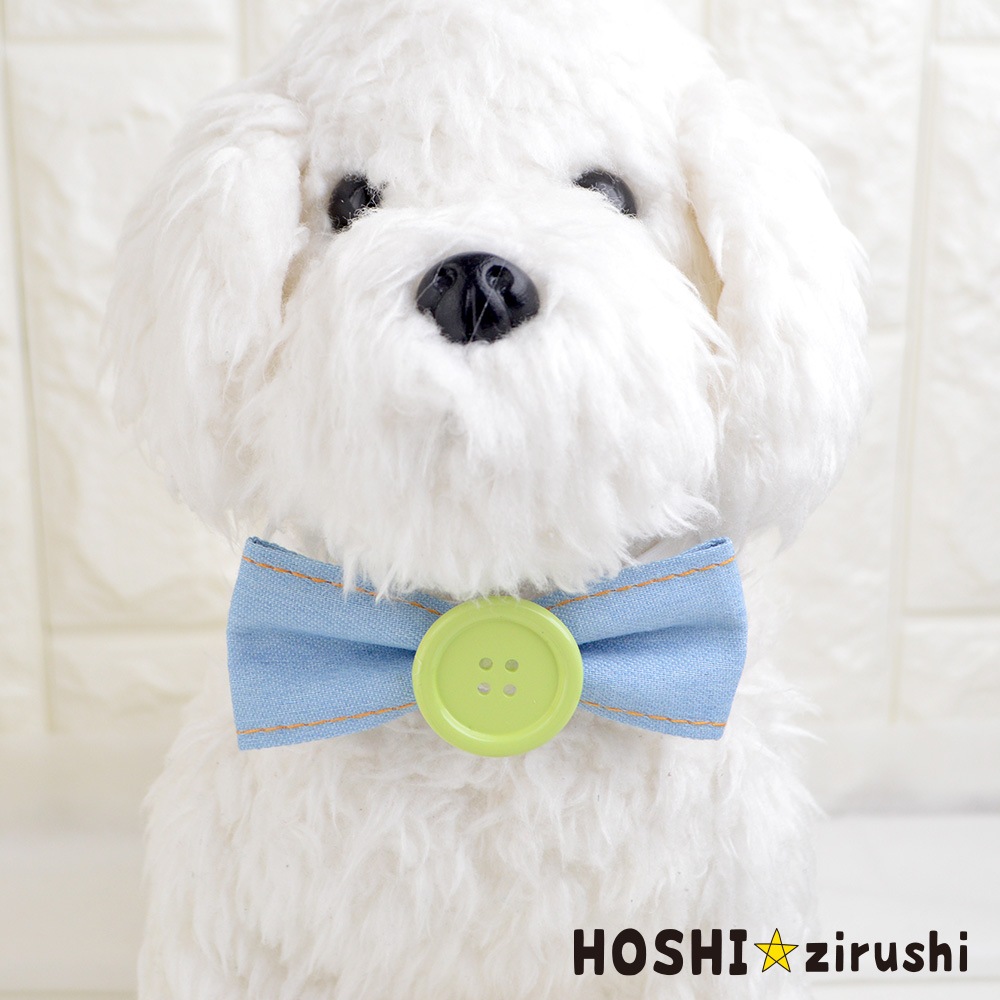 大きなボタンチョーカー【20個入り】 Pet choker Dog collar Pet ribbon Pet accessories