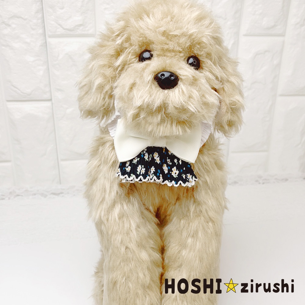 小花柄フリフリラブリーチョーカー【20個入り】 Pet choker Dog collar Pet ribbon Pet accessories