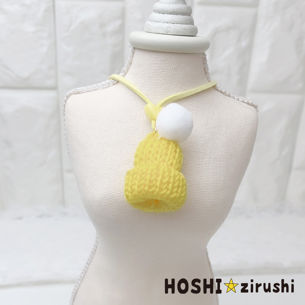 ニット帽ペンダント【20個入り】 Pet choker Dog collar Pet ribbon