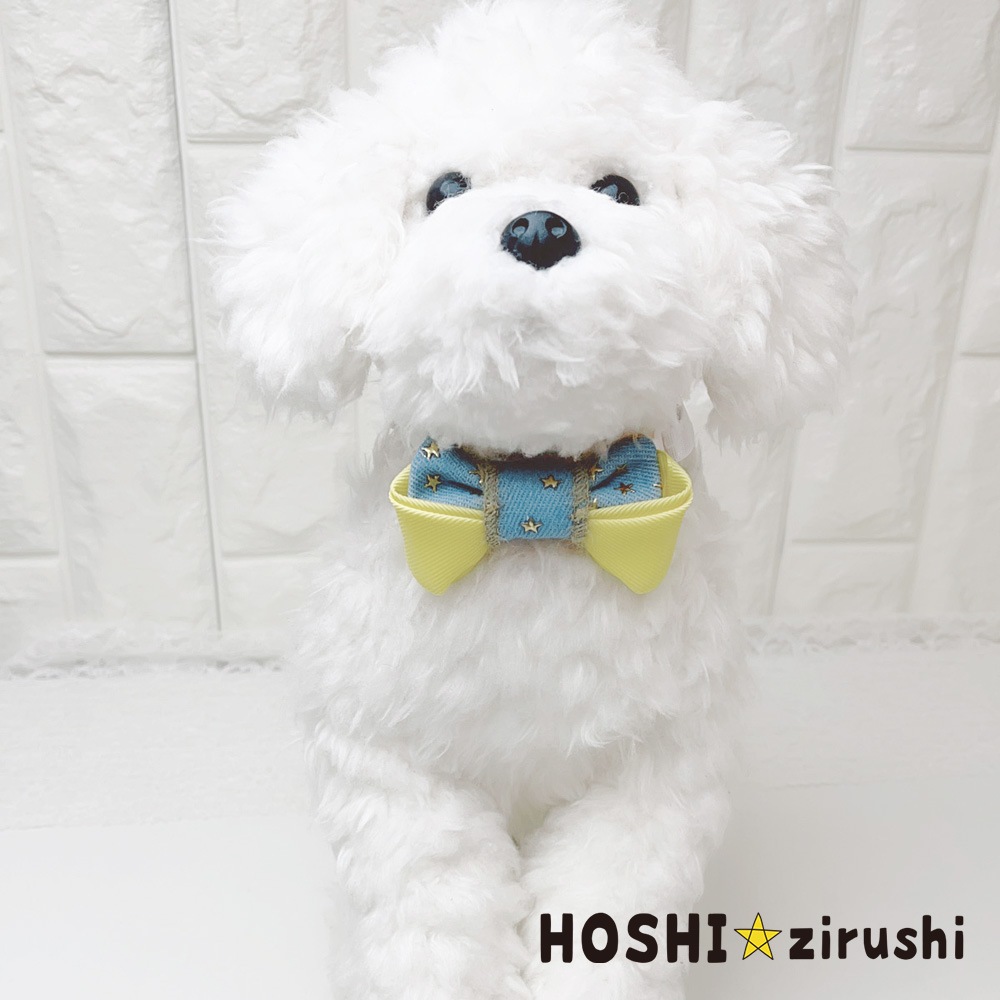 星柄デニムチョーカー【20個入り】 Pet choker Dog collar Pet ribbon Pet accessories