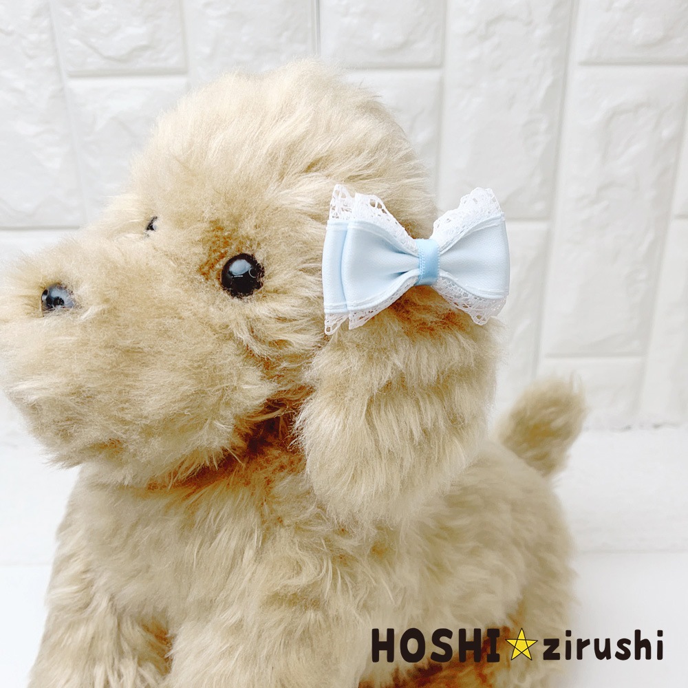 ふりふりレースリボン【20個入り】Pet choker Dog collar Pet ribbon