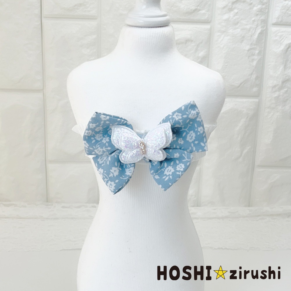 フローラルリボンチョーカー【20個入り】 Pet choker Dog collar Pet