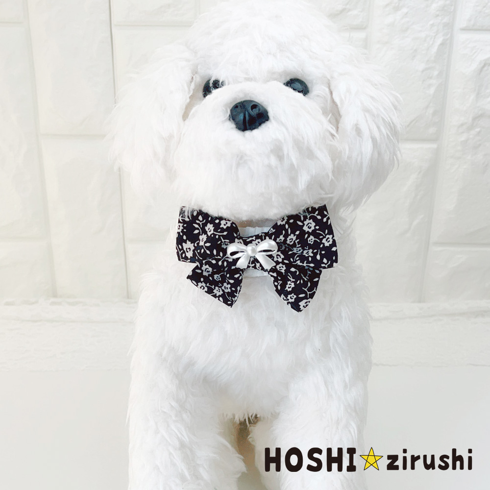 フローラルリボンチョーカー【20個入り】 Pet choker Dog collar Pet