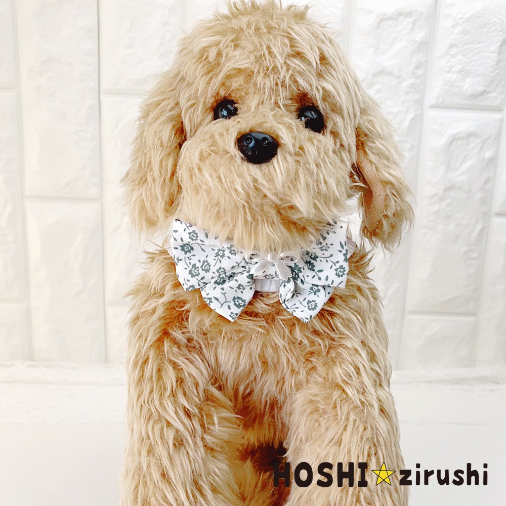フローラルリボンチョーカー【20個入り】 Pet choker Dog collar Pet