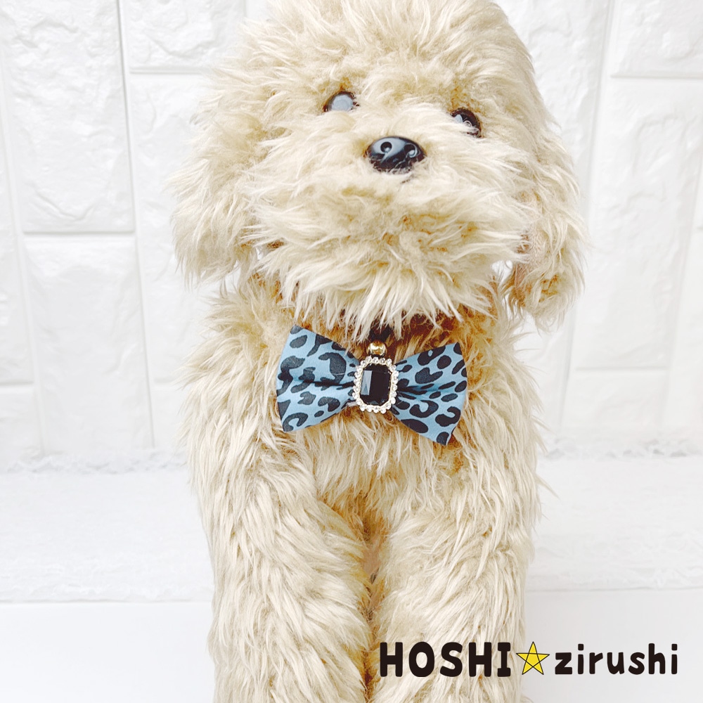 ゴージャスなヒョウ柄ペンダント【20個入り】 Pet choker Dog collar Pet ribbon Pet accessories pendant