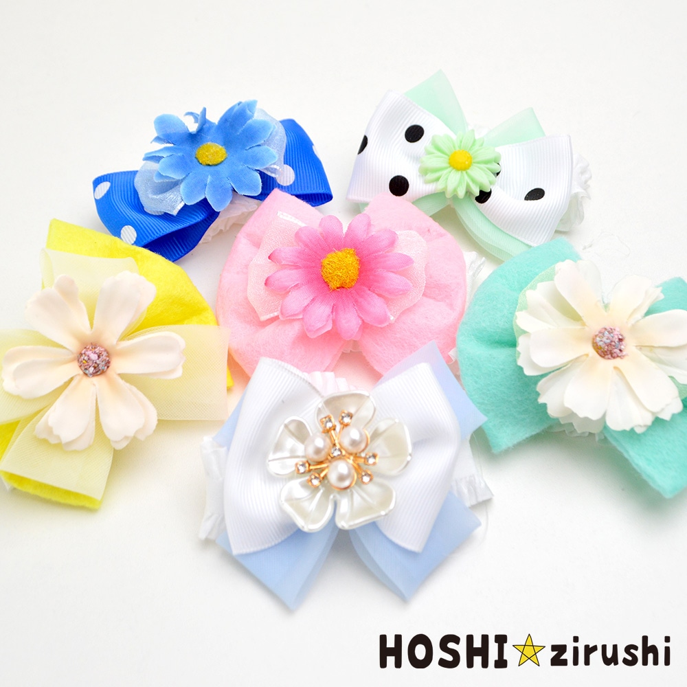 色んなフラワーチョーカー【20個入り】 Pet choker Dog collar