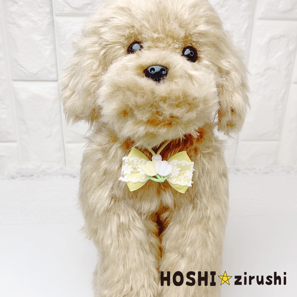 お花畑チューリップペンダント【20個入り】 Pet choker Dog collar Pet ribbon Pet accessories pendant