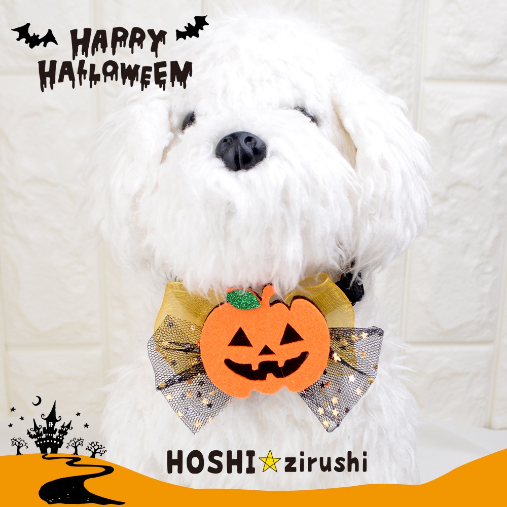 トリミングチョーカー　banded 激かわハロウィンチョーカー【20個入り】 Pet choker Dog collar