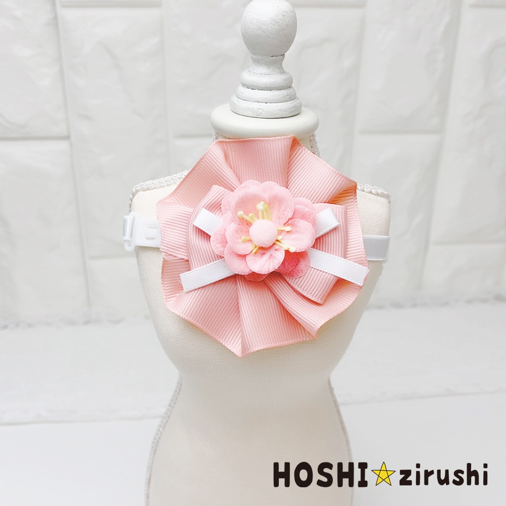 花てまりチョーカー【20個入り】 Pet choker Dog collar Pet ribbon