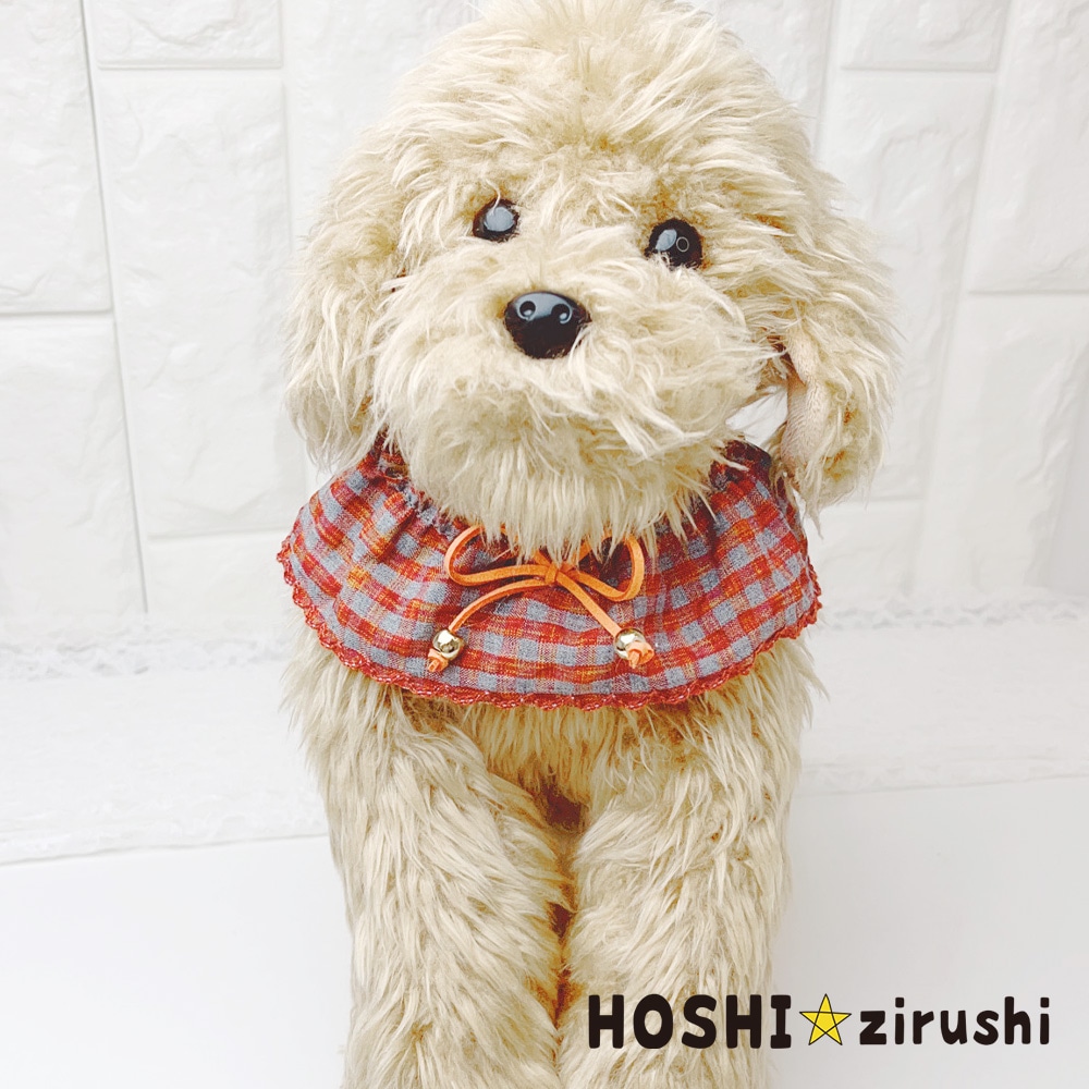 レトロチェックな韓国風チョーカー【20個入り】 Pet choker Dog collar