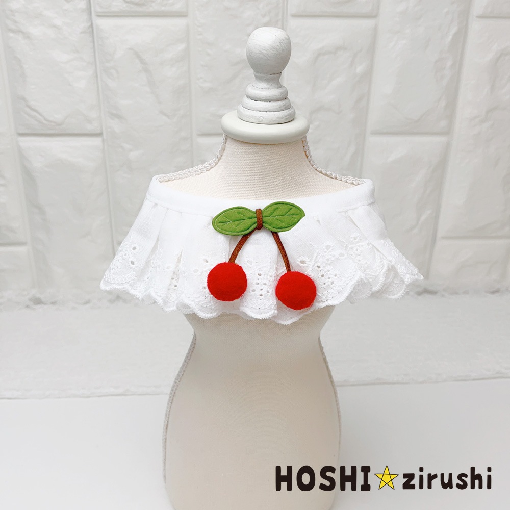 ナチュラル素材の素敵エプロン【10枚入】 Pet choker Dog collar Pet ribbon Pet accessories